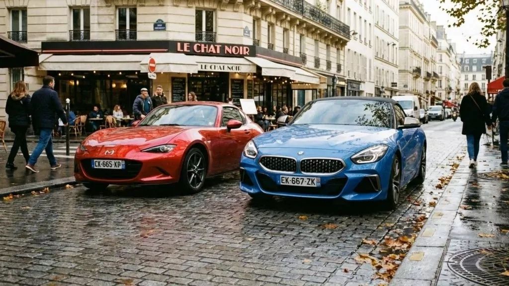 Mobil Convertible Terbaik: BMW Z4 dan Mazda MX-5 Miata